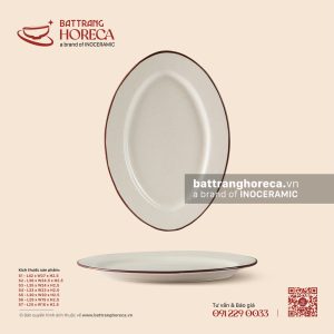 Đĩa bầu dục (oval) - Trứng Sáo