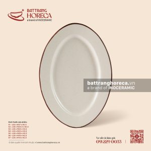 Đĩa bầu dục (oval) - Trứng Sáo