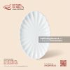 Đĩa bầu dục (oval) múi - Minh Nguyệt - Bát Tràng Horeca Đĩa bầu dục (oval) múi - Minh Nguyệt