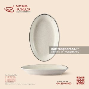 Đĩa bầu dục (oval) sâu - Ưu Đàm