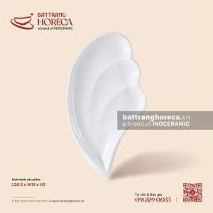 Đĩa cánh tiên 28.5 x 15cm - Minh Nguyệt