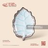 Đĩa lá hồng 25 x 17.5cm - Diêm Lam