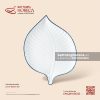 Đĩa lá trầu 31 x 22cm - Minh Nguyệt chỉ xanh