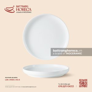 Đĩa salad (bát Nhật) thấp 26cm - Minh Nguyệt