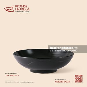 Đĩa salad tròn rách 28cm - U Linh