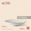 Đĩa salad tròn vát 23cm - Ưu Đàm