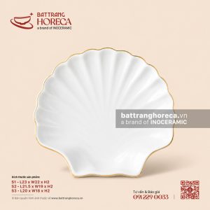 Đĩa sò - Minh Nguyệt chỉ vàng