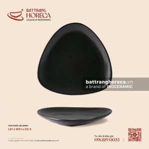 Đĩa tam giác ảo 21cm - U Linh