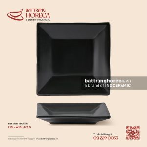 Đĩa vuông lá 15cm - U Linh