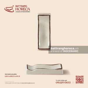 Gác đũa thìa 9.5 x 3.5cm - Trứng Sáo