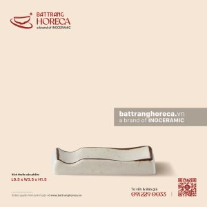 Gác đũa thìa 9.5 x 3.5cm - Trứng Sáo