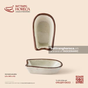 Gác thìa đơn 9 x 5cm - Trứng Sáo