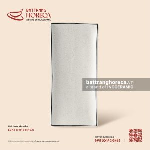 Khay chữ nhật ảo dài 27.5 x 13cm - Ưu Đàm