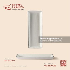 Khay chữ nhật dài 32 x 12cm - Ưu Đàm