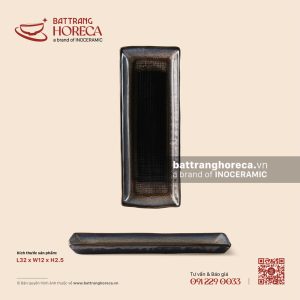 Khay chữ nhật dài 32 x 12cm - Ô Vân