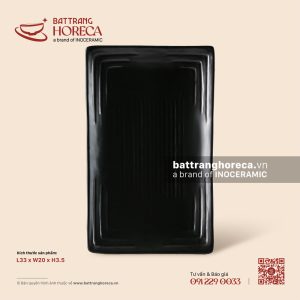 Khay chữ nhật nan 33 x 20cm - U Linh
