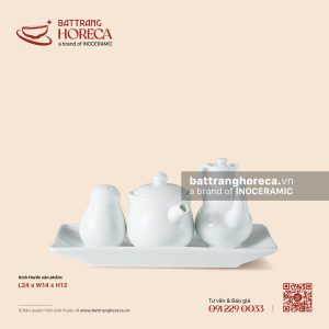 Khay hũ đựng gia vị 24 x 14cm - Minh Nguyệt
