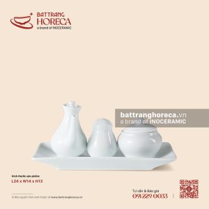 Khay hũ đựng gia vị 24 x 14cm - Minh Nguyệt