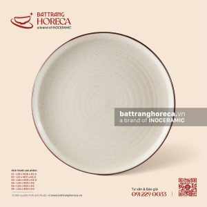 Khay pizza (đĩa bệt) - Trứng Sáo