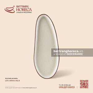 Khay sỏi 37 x 14cm - Trứng Sáo