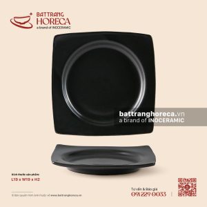 Khay vuông lòng tròn 19cm - U Linh