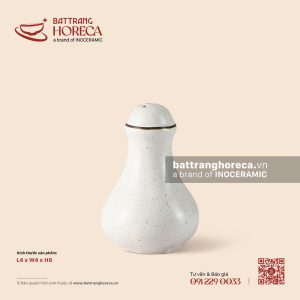 Lọ muối tiêu dáng tỏi 4cm - Ưu Đàm