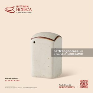 Lọ muối tiêu vuông 3.5cm - Trứng Sáo