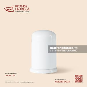 Lọ (ống) tăm trụ 4cm - Minh Nguyệt