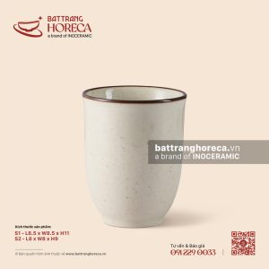 Ly (cốc) bầu - Trứng Sáo