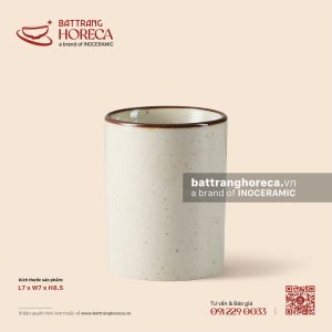 Ly (cốc) trụ đế bằng 7cm - Trứng Sáo