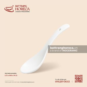 Thìa cơm cong 13 x 4cm - Minh Nguyệt