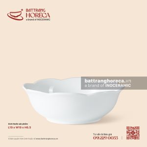 Tô (bát) hoa 19cm - Minh Nguyệt