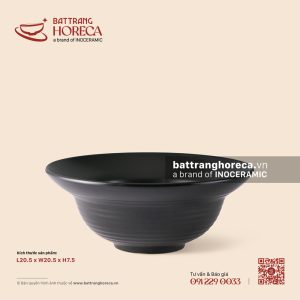 Tô (bát) yêu dáng bầu 20.5cm - U Linh
