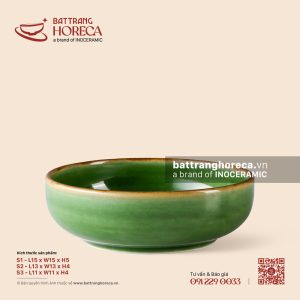 Bát bằng (Nhật) - Lục Bảo