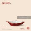 Bát (đĩa) gia vị lá 13 x 8.5cm - Minh Viên