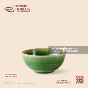 Bát (đĩa) gia vị mắm tròn 9cm - Lục Bảo