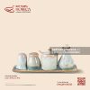 Bộ khay chữ nhật đựng hũ gia vị 25 x 10.5cm - Khói Lam