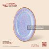 Đĩa bầu dục (oval) lá - Tuyết Hồng