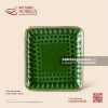 Đĩa bích quy 20 x 18cm - Lục Bảo
