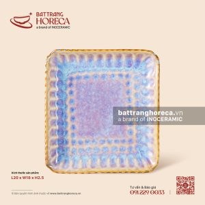 Đĩa bích quy 20 x 18cm - Tuyết Hồng