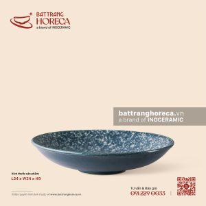 Đĩa salad tròn 34cm - Tinh Vũ