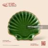 Đĩa sò 21.5 x 18cm - Lục Bảo