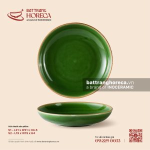 Đĩa tròn sâu lòng - Lục Bảo