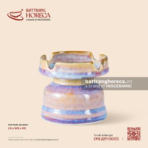 Gạt tàn thuốc cao 9cm - Tuyết Hồng