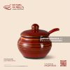 Hũ đựng gia vị tròn kèm thìa 10cm - Minh Viên