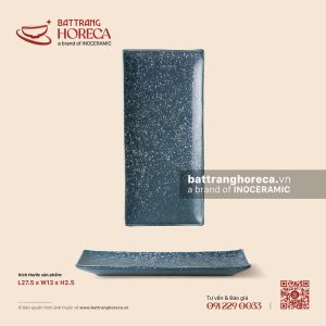 Khay chữ nhật ảo dài 27.5 x 13cm - Tinh Vũ