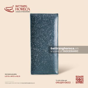 Khay chữ nhật ảo dài 27.5 x 13cm - Tinh Vũ