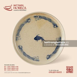 Khay phẳng bệt (pizza) - Chép Lam