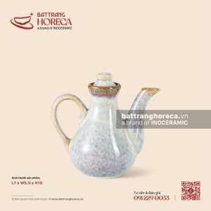 Lọ (ấm) mắm tương 7 x 5.5cm - Khói Lam