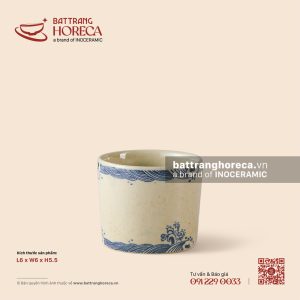 Ly (cốc) trà xanh 6cm - Chép Lam
